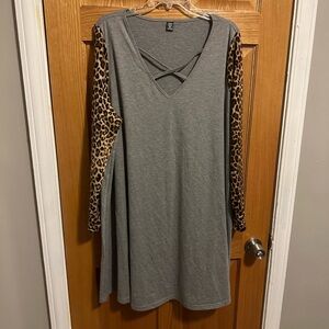 SHEIN curve t shirt dress nwot